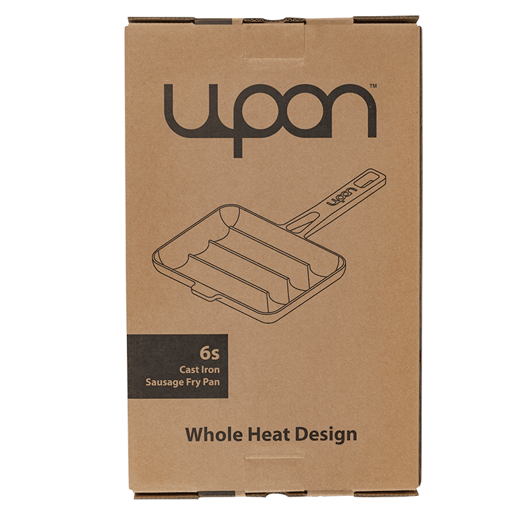 UPAN 6s Cast Iron Sausage Pan